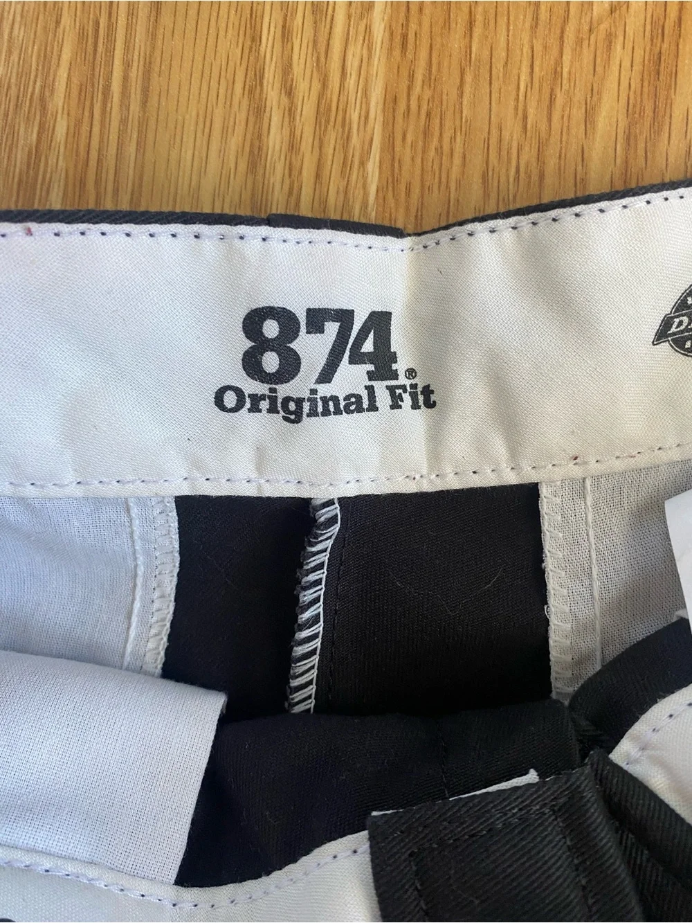 Dickies 874 Original Fit Black Pants.